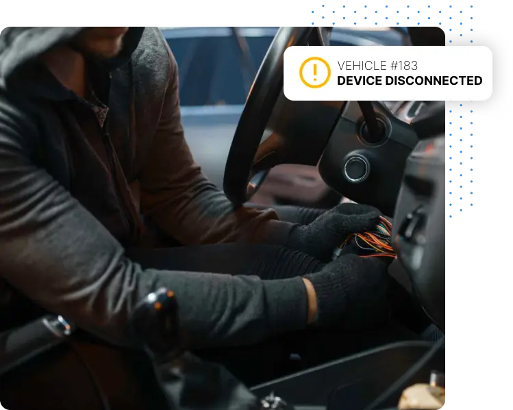 Device disconnection alert