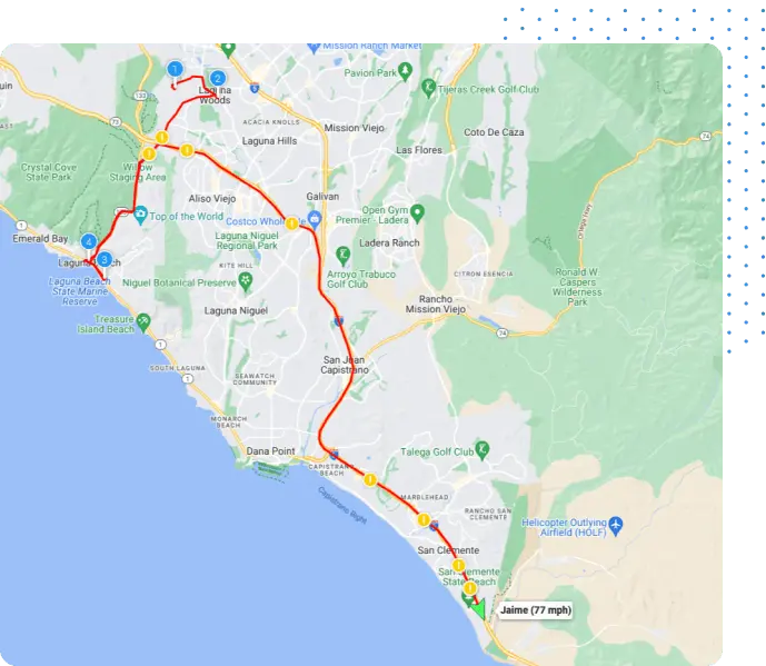 map ui with route